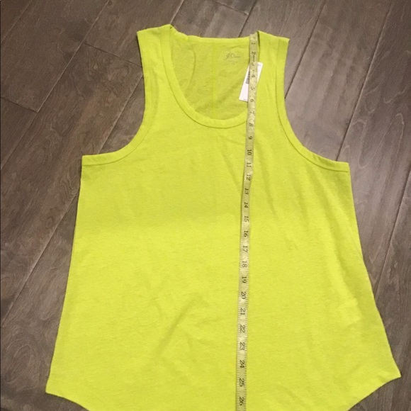 J. Crew Sleeveless Tank Top Size XS NWT Yellow - Picture 14 of 16